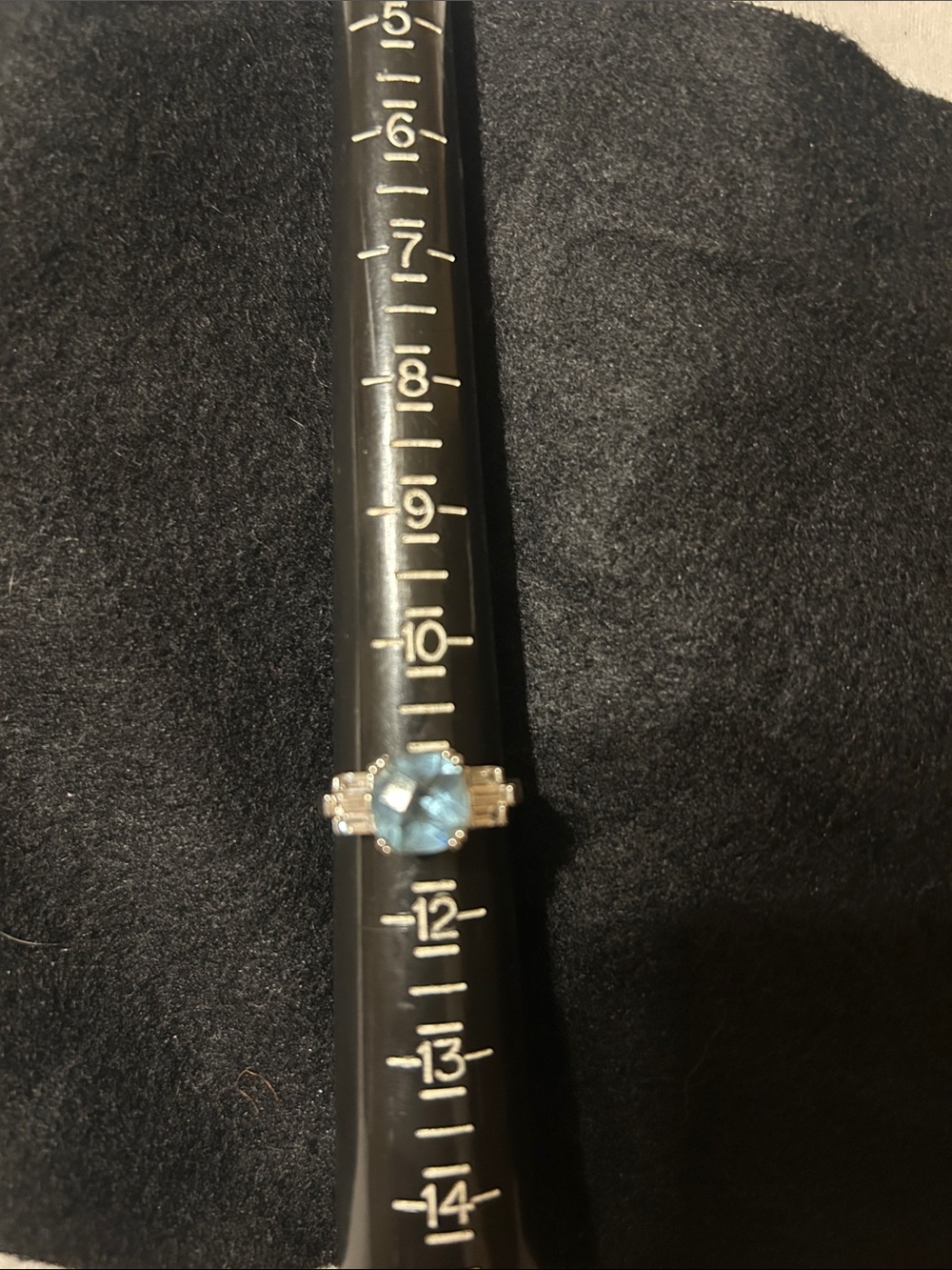 Blue Gemstone Cocktail Ring - Women Jewelry